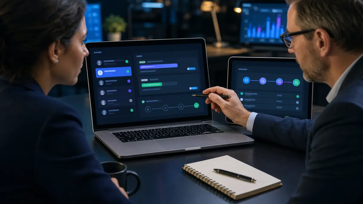 Human approval controls inside an AI system